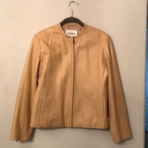DESIGNER Vintage Neiman Marcus Leather Jacket Size